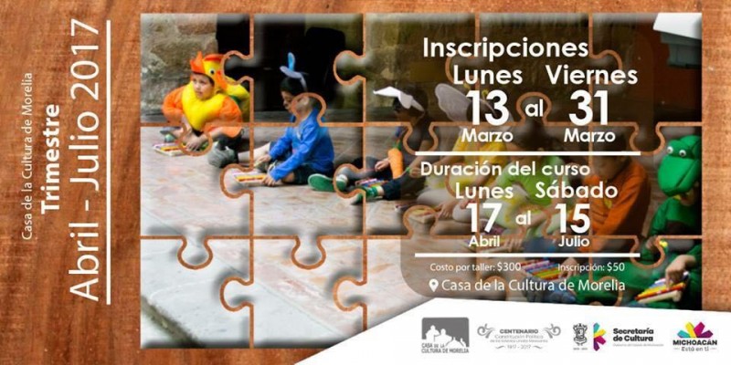 Casa de la Cultura de Morelia abre inscripciones para sus talleres 
