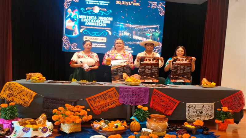 Erongarícuaro celebrará Noche de Muertos con tradición, cultura y gastronomía 