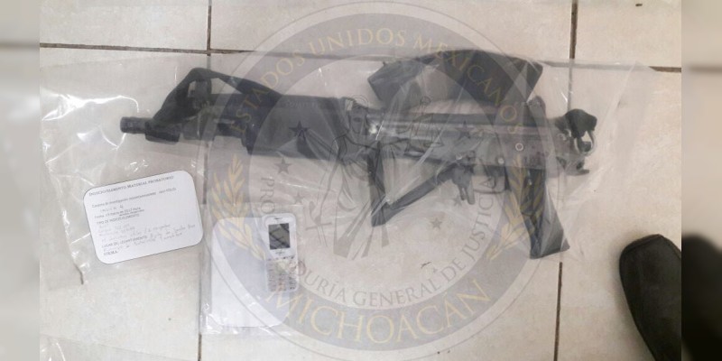 Caen 6 con arsenal en Buenavista, Michoacán - Foto 2 