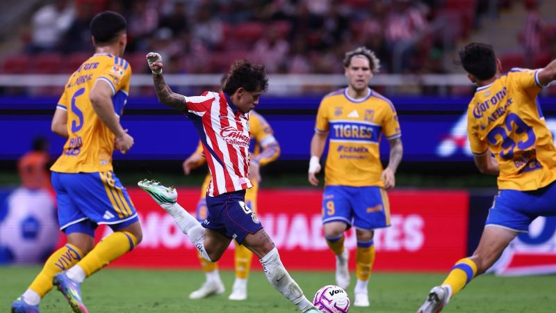 Chivas rescata el empate ante Tigres en la Jornada 12 del Apertura 2026 