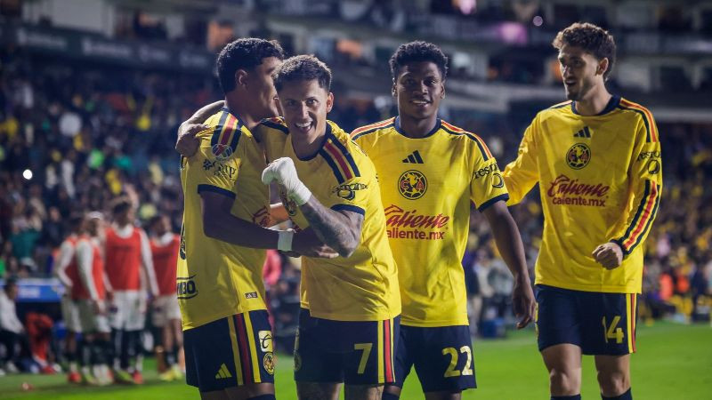 América vence 5-3 al León en un partido lleno de goles 