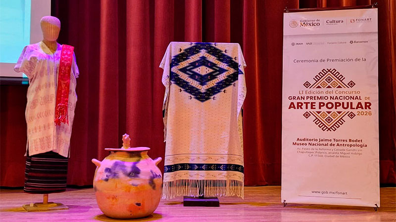Michoacán destaca en el Gran Premio Nacional de Arte Popular 2026 