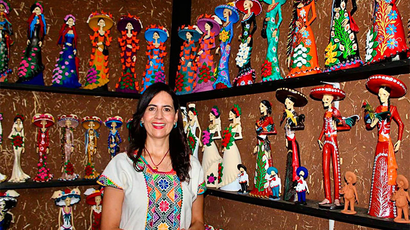 Zacán y Capula muestran riqueza artística: Gaby Molina 