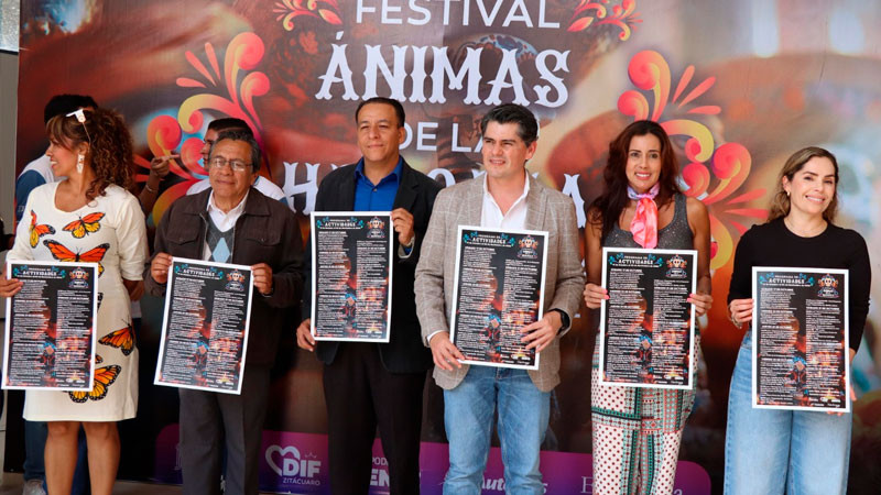 Ayuntamiento de Zitácuaro invita al Festival de las Ánimas 2026 