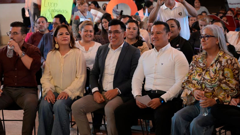 Fabiola Alanís: la transformación debe llegar a todas las ciudades de Michoacán, empezando por las colonias olvidadas 