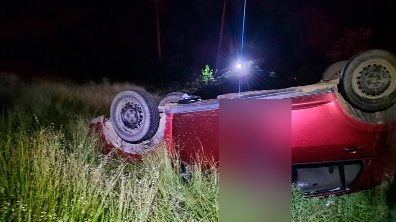 Muere joven en accidente automovilístico en Huetamo, Michoacán