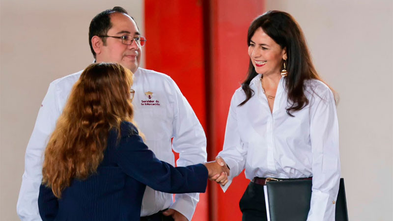Gaby Molina destaca expansión de beca Gertrudis Bocanegra 
