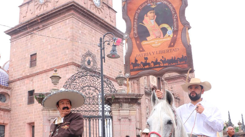 Honrar el legado histórico de la Cabalgata Por la Ruta de la Independencia, es celebrar la grandeza de Michoacán: Octavio Ocampo 