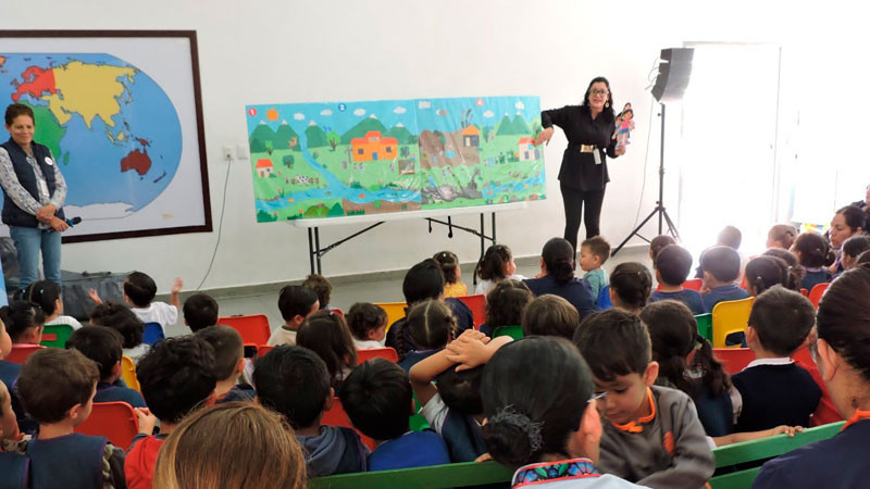 Guardianes del Agua siembra conciencia desde la infancia en la estancia infantil CASVI 