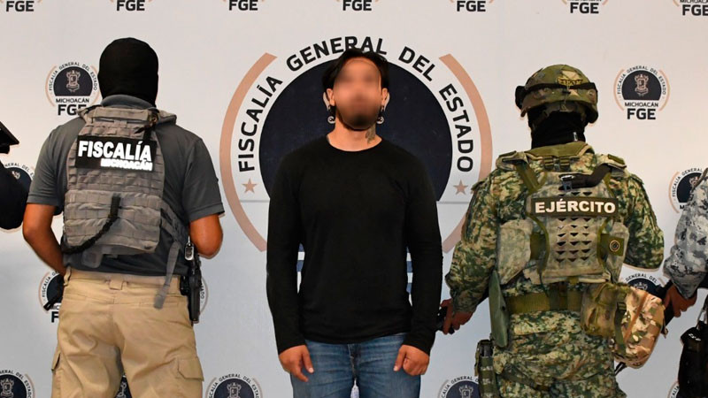 En Uruapan, Michoacán detienen a un hombre por secuestro; liberan a tres víctimas 