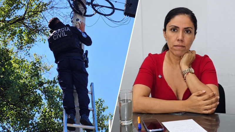 Nuevo golpe a la vigilancia clandestina en Apatzingán, Michoacán: Suman 66 cámaras aseguradas por Fiscalía y fuerzas federales ante omisión del gobierno de Fanny Arreola 