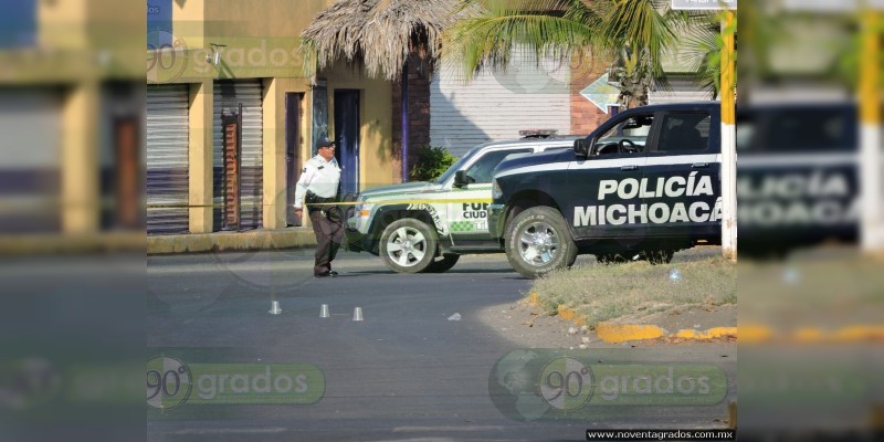 Confirma PGJE un muerto y cuatro heridos en Coahuayana 