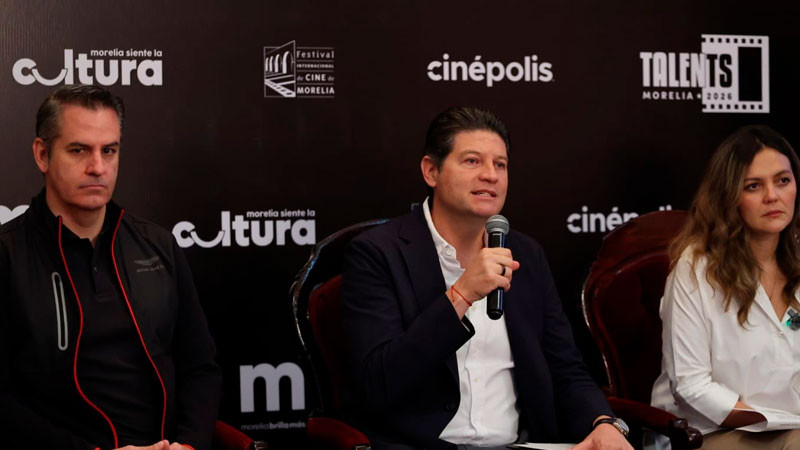 Anuncia Alfonso Martínez Alcázar grabación de largometraje en Morelia 
