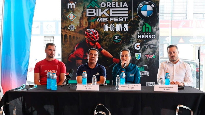 Gobierno de Morelia impulsa el turismo deportivo con el Morelia Bike Fest 2026 