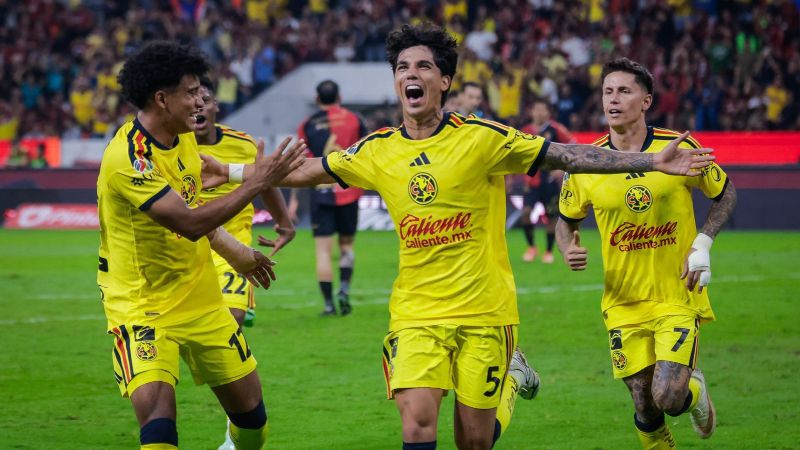 América golea 5-2 al Atlas y se mantiene como líder del Apertura 2026  