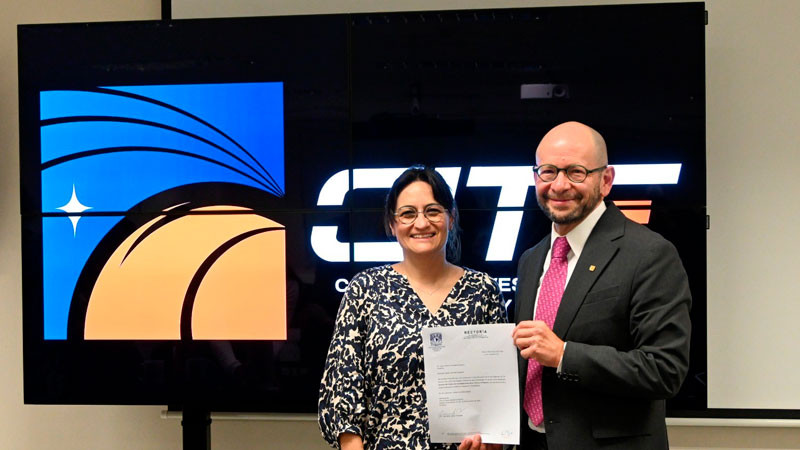 Autoridades universitarias nombra al primer director del Centro de Investigaciones de la Tierra y el Espacio (CITE) 