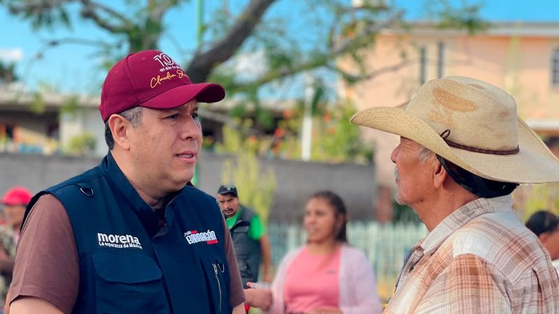 Barragán respalda a las comunidades de Morelia ante abandono de gobiernos panistas 