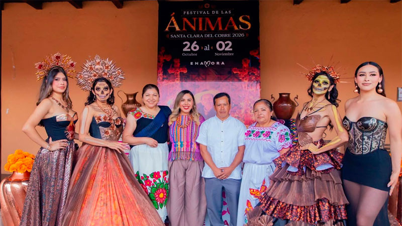 Dayana Pérez Mendoza invita a disfrutar el Festival de las Ánimas 2026 en Salvador Escalante 