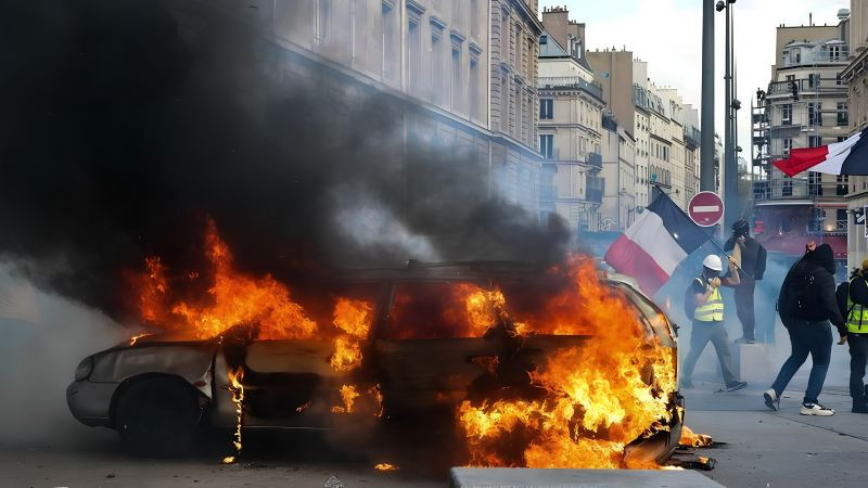 Francia mantiene toque de queda en diferentes zonas tras los saqueos y disturbios 