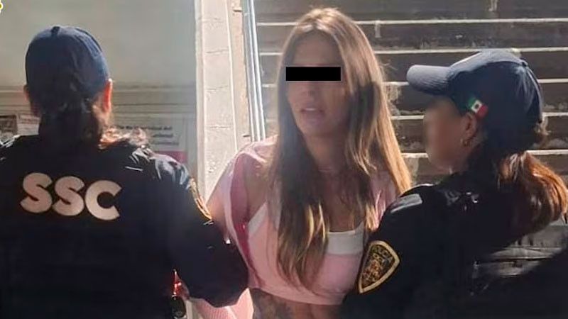 Detienen a influencer venezolana con más de un millón de pesos y 8 mil dólares en efectivo en CDMX 