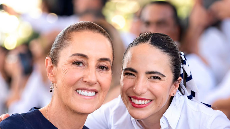 Claudia Sheinbaum visita Michoacán para dar continuidad a las obras y programas del Plan Michoacán: Giulianna Bugarini 