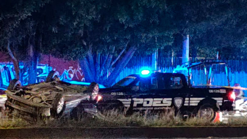 Accidente en Paseo Constituyentes de Querétaro, deja a una persona sin vida  