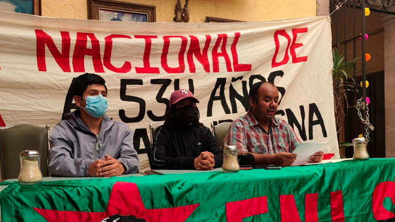 FNLS anuncia marcha para este domingo en Morelia 