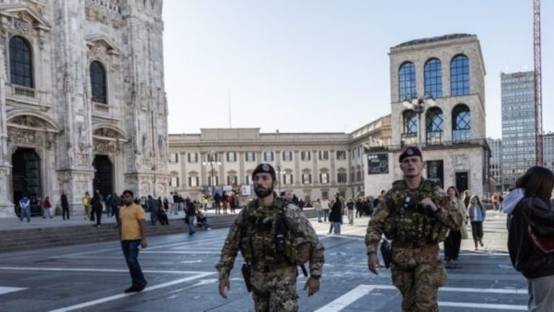 Miles protestan en Italia contra el costo de vida y la guerra bajo fuerte vigilancia policial 