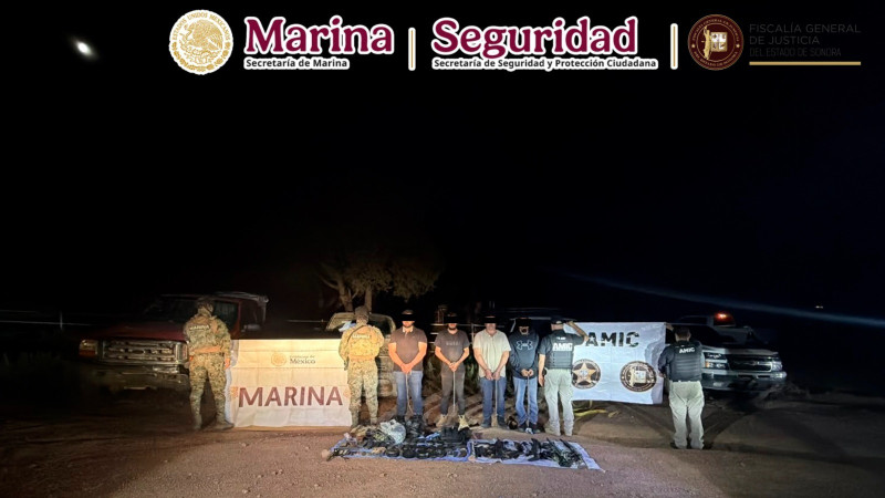 Operativo en Sonora deja cuatro detenidos; autoridades reportan la “neutralización” de “El Meny Carranza” 