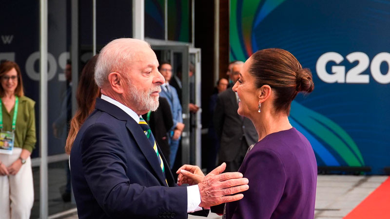Lula y Sheinbaum acuerdan "reunirse pronto" tras elecciones en Brasil 