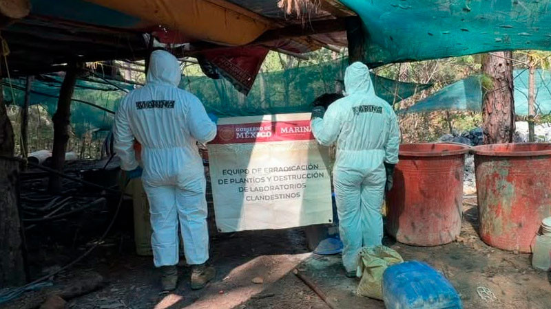 Localizan e inhabilitan dos laboratorios clandestinos en Durango; dan golpe multimillonario al crimen organizado 