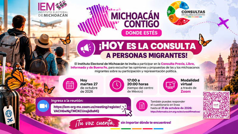 IEM y Comisión de Atención a Víctimas firman convenio para fortalecer la protección de los derechos político-electorales 