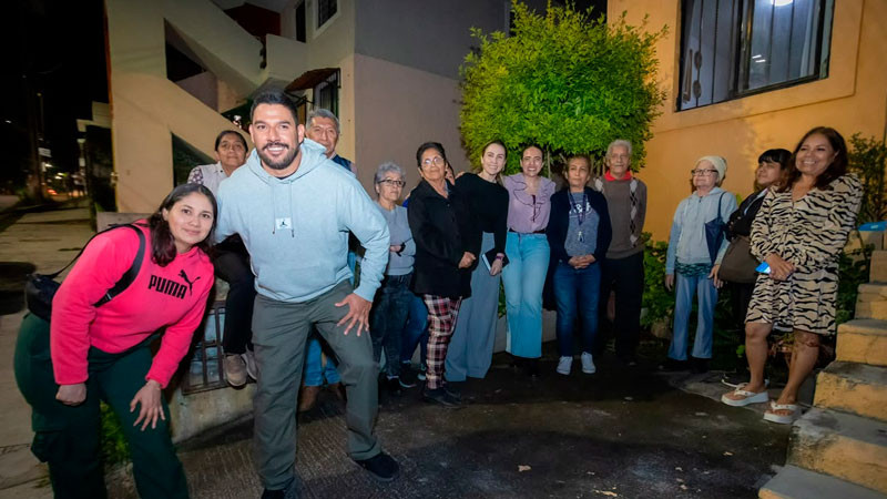 Como nos enseñó López Obrador, la política verdadera se hace en la calle y cerca del pueblo de Morelia: Giulianna Bugarini 