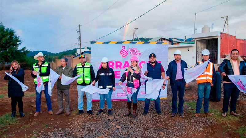 Dayana Pérez Mendoza impulsa obra de pavimentación en Turian Alto 