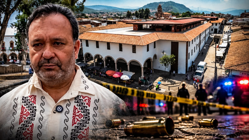 Hieren a balazos a un hombre en pleno mercado: La realidad revienta el discurso de seguridad de Julio Arreola en Pátzcuaro, Michoacán  