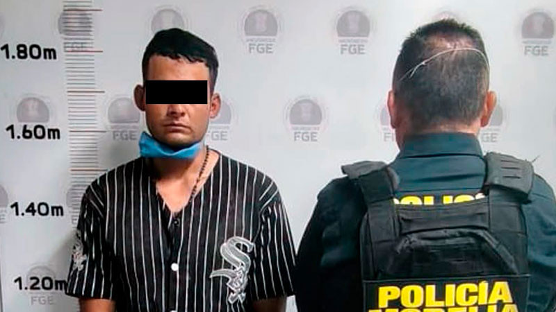Detiene la Policía Morelia a sujeto que invadió una vivienda 