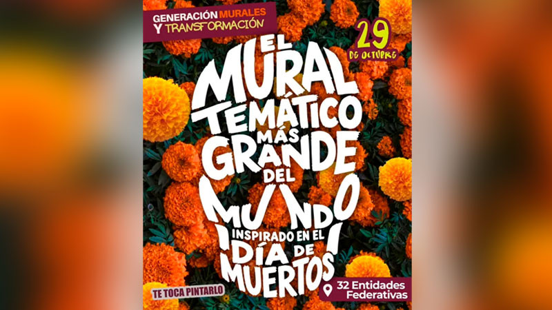 Gobierno lanza convocatoria para crear el mural temático más grande del mundo 