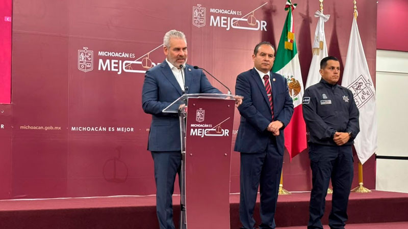 Infiltración del crimen en círculo cercano a Carlos Manzo fue revelado en investigación: Bedolla 