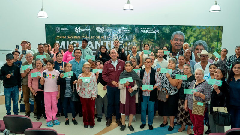 Semigrante acerca servicios a migrantes y sus familias en Morelia 