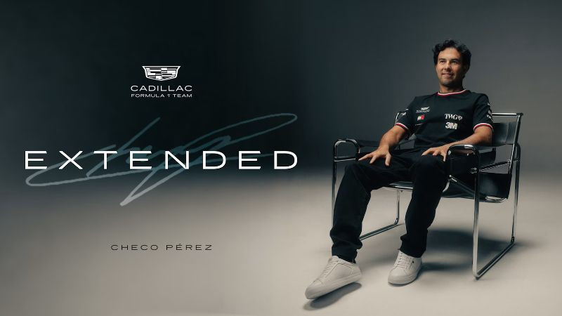 Cadillac renueva el contrato de Checo Pérez hasta 2029 