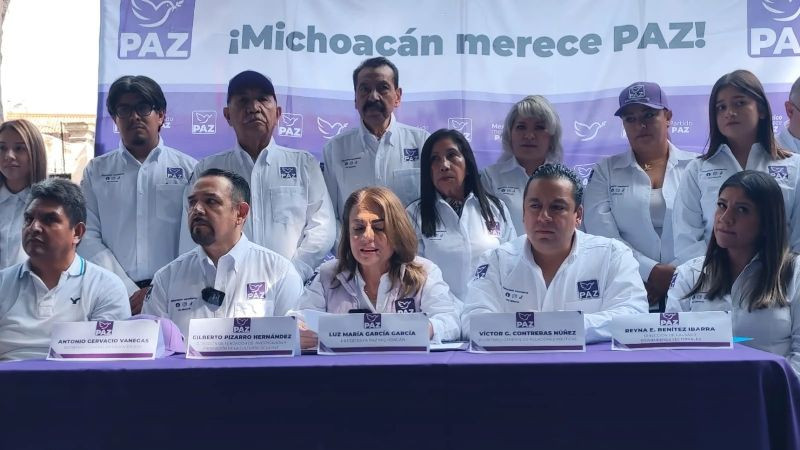 PAZ Michoacán no descarta competir en Penjamillo, pero priorizará la seguridad de sus aspirantes 