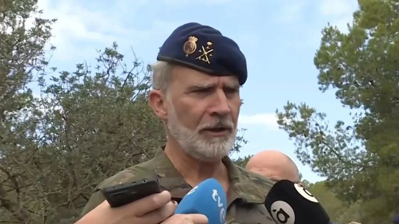 Rey Felipe VI lamenta accidente ferroviario en Toledo y lo calificó como un “terrible accidente” 