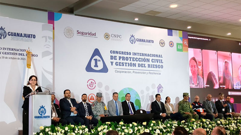 Guanajuato reúne a especialistas internacionales para fortalecer la prevención de riesgos y la protección civil 
