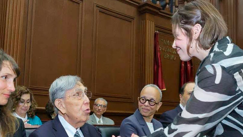 Las nuevas generaciones crecimos con la conciencia social que impulsó Cuauhtémoc Cárdenas, destaca Brissa Arroyo 