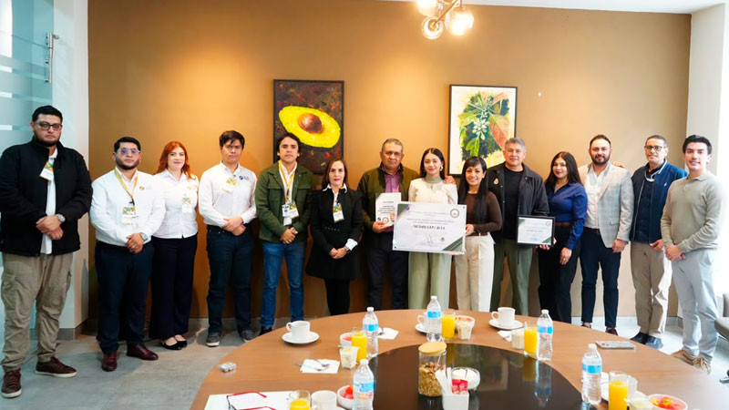 CEDH Michoacán entrega Distintivo “Empresas Comprometidas con los Derechos Humanos 2026” a T&C Fruits 