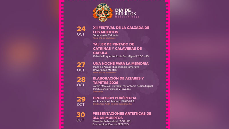 Procesión Purépecha recorrerá el Centro Histórico de Morelia la tarde de este jueves 