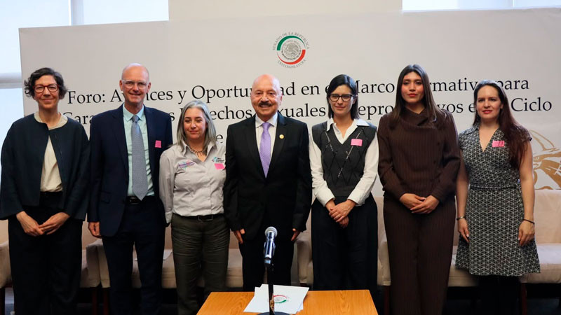 Reconoce Senado de la República buenas prácticas de Michoacán en derechos sexuales y reproductivos 