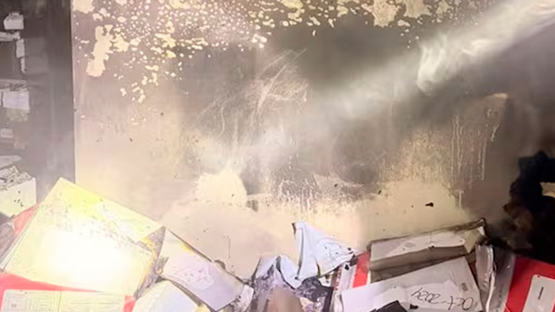 Se incendia farmacia dentro de hospital del IMSS en Veracruz 