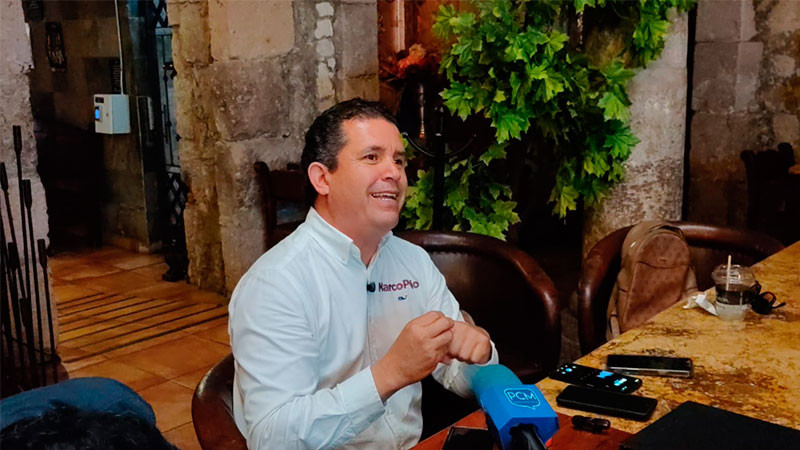 Marco Polo Aguirre busca coordinar Morena en Morelia; pide elegir al perfil más competitivo 