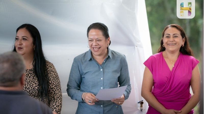 Inauguran red de agua potable en la comunidad de Rosa del Maíz, en Ciudad Hidalgo 